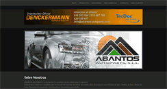 Desktop Screenshot of abantos-autoparts.com